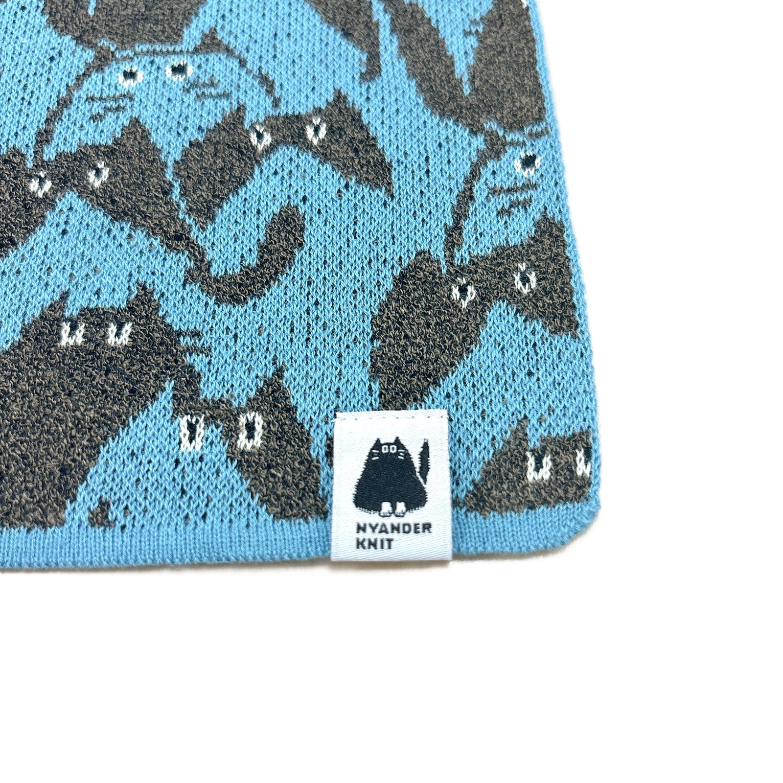 NYG009【NYANDER KNIT/ニャンダーニット】geometric knit toile ジオ