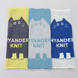 NYG010【NYANDER KNIT/ニャンダーニット】NYANDER Knit toile ニャンダー ニット タオル  配送時期：1月中旬【公式】Hanazawa Knit Design オンラインストア