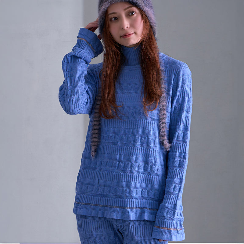 NYW013【NYANDER KNIT/ニャンダーニット】  CATRIB TURTLE PULL 【公式】Hanazawa Knit Design オンラインストア