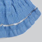 NYW014【NYANDER KNIT/ニャンダーニット】   CAT RIB WRAP SKIRT 【公式】Hanazawa Knit Design オンラインストア