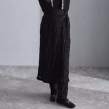 NYW014【NYANDER KNIT/ニャンダーニット】   CAT RIB WRAP SKIRT 【公式】Hanazawa Knit Design オンラインストア