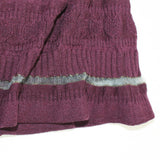 NYW014【NYANDER KNIT/ニャンダーニット】   CAT RIB WRAP SKIRT 【公式】Hanazawa Knit Design オンラインストア