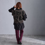 NYW015【NYANDER KNIT/ニャンダーニット】  NIGHT CAT JQ VEST 【公式】Hanazawa Knit Design オンラインストア