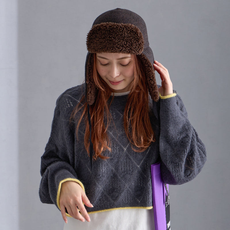 NYW016【NYANDER KNIT/ニャンダーニット】ALPACA CATS CLAW PULL 【公式】Hanazawa Knit Design オンラインストア