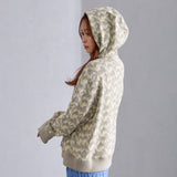 NYW019【NYANDER KNIT/ニャンダーニット】CATgeometric HOODIE 【公式】Hanazawa Knit Design オンラインストア