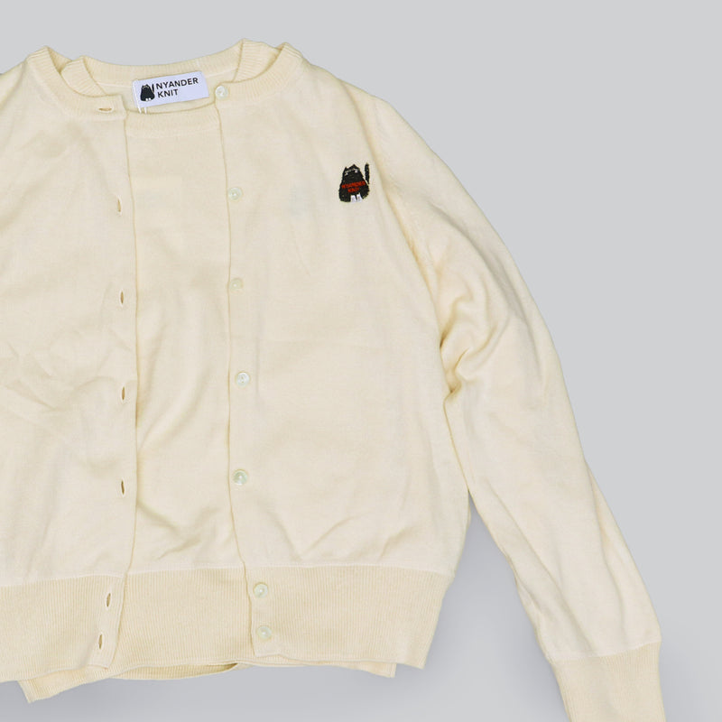 NYW022【NYANDER KNIT/ニャンダーニット】NYANDER BASIC CARDIGAN 【公式】Hanazawa Knit Design オンラインストア