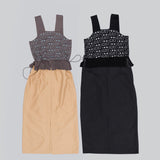 NYW027【NYANDER KNIT/ニャンダーニット】  CAT JAQUARD ONEPIECE 【公式】Hanazawa Knit Design オンラインストア