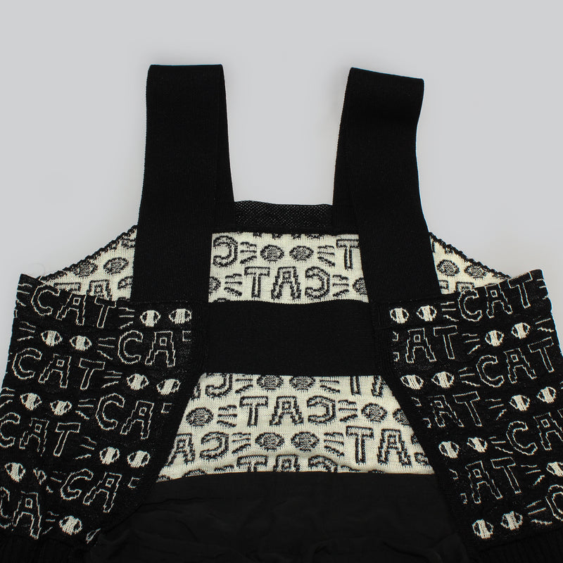 NYW027【NYANDER KNIT/ニャンダーニット】  CAT JAQUARD ONEPIECE 【公式】Hanazawa Knit Design オンラインストア