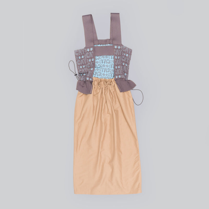 NYW027【NYANDER KNIT/ニャンダーニット】  CAT JAQUARD ONEPIECE 【公式】Hanazawa Knit Design オンラインストア