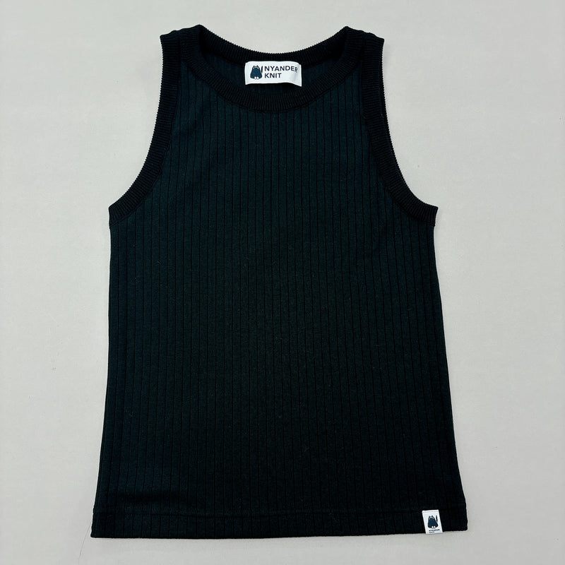 NYWR001 [NYANDER KNIT] RIB TANC TOP Delivery period: Mid-March [Official] Hanazawa Knit Design Online Store