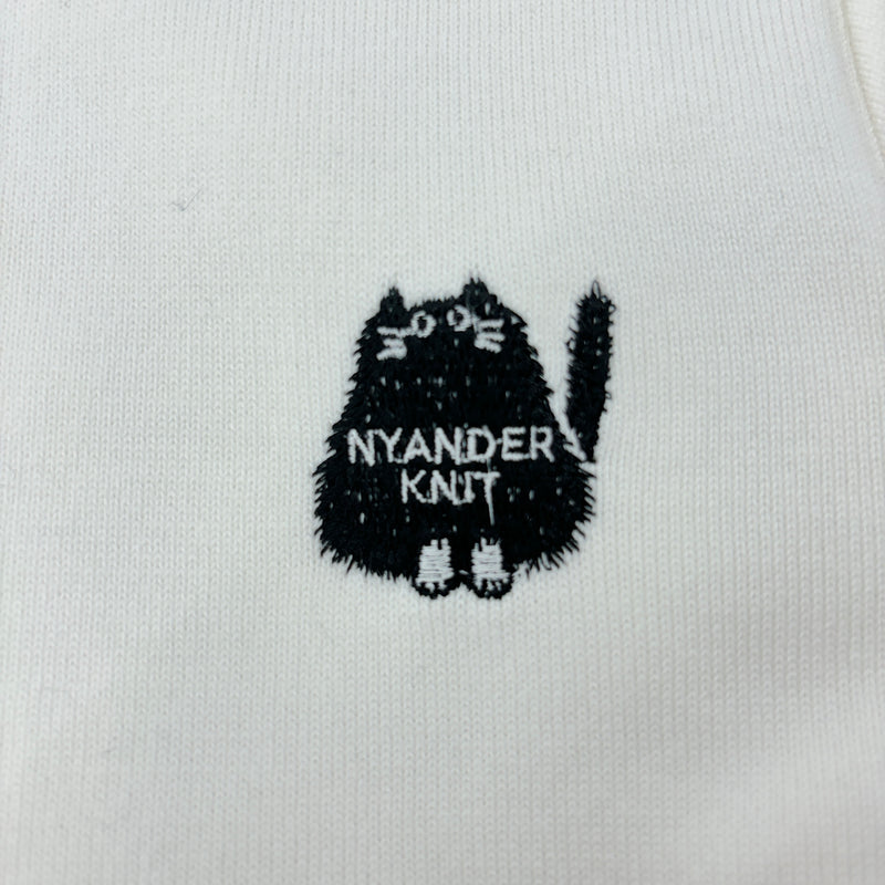 NYW003【NYANDER KNIT/ニャンダーニット】 KNIT T-Shirts  ニットTシャツ 配送時期：3月中旬【公式】Hanazawa Knit Design オンラインストア