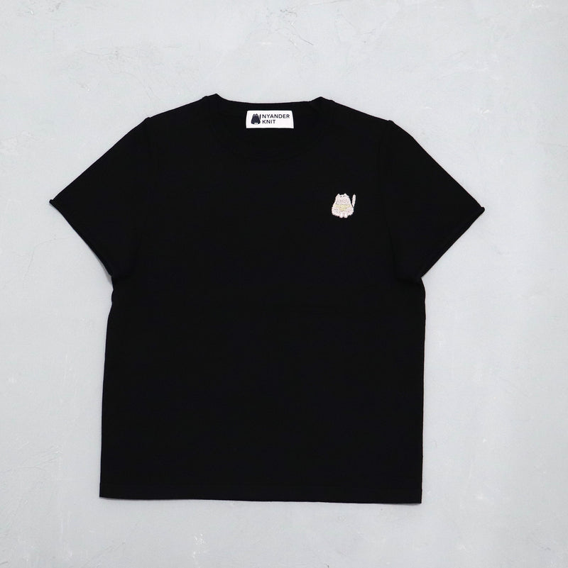 NYWR003 [NYANDER KNIT] KNIT T-Shirts Knit T-Shirts Delivery period: Mid-March [Official] Hanazawa Knit Design Online Store