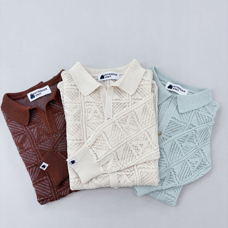 NYWR001 [NYANDER KNIT] RIB TANC TOP Delivery period: Mid-March [Official] Hanazawa Knit Design Online Store