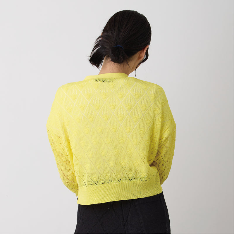 NYW009【NYANDER KNIT/ニャンダーニット】 cat's claw cardigan  カーディガン 配送時期：3月下旬【公式】Hanazawa Knit Design オンラインストア